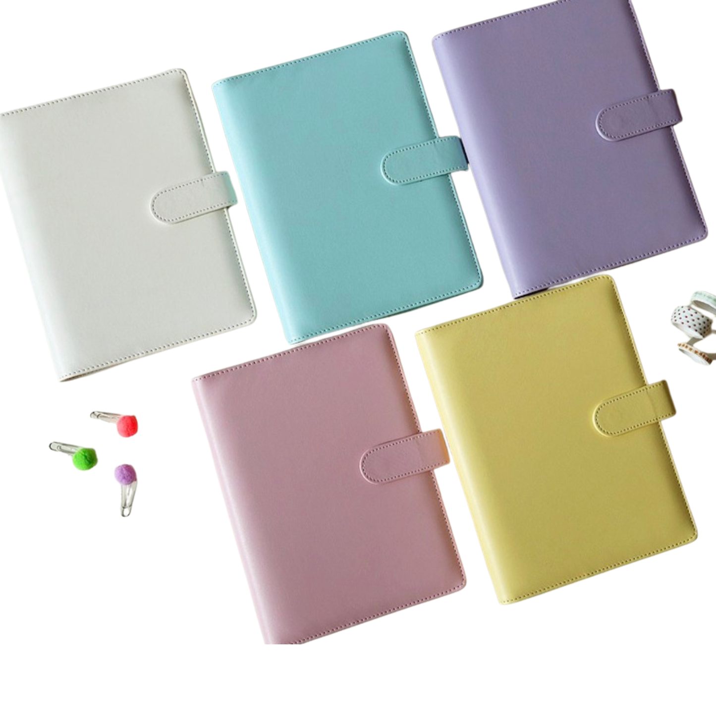 Bom Bom K-Pop Photocard Binder (A5, 6-Ring) – Includes Pages + Free Gifts Hola Korea