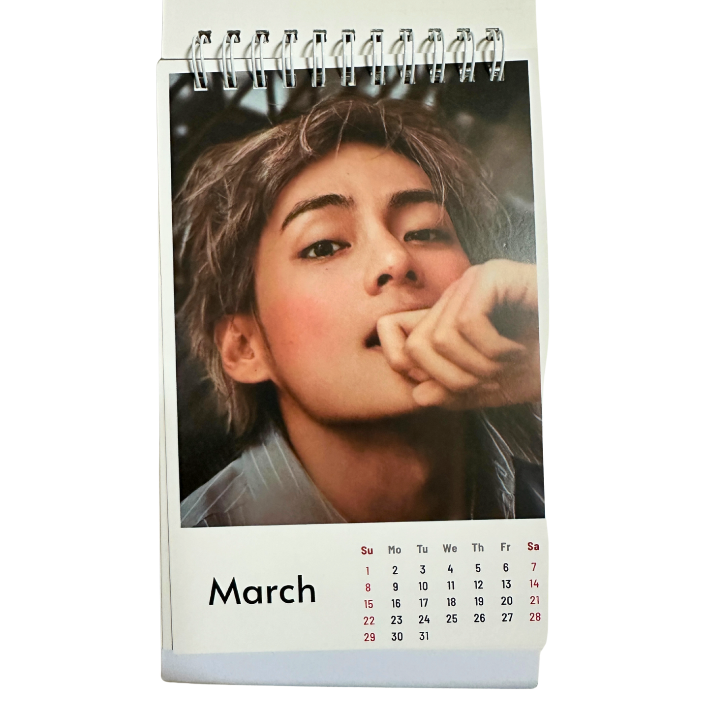 BTS 2026 Desk Calendar – K-Pop Photo Calendar Hola Korea