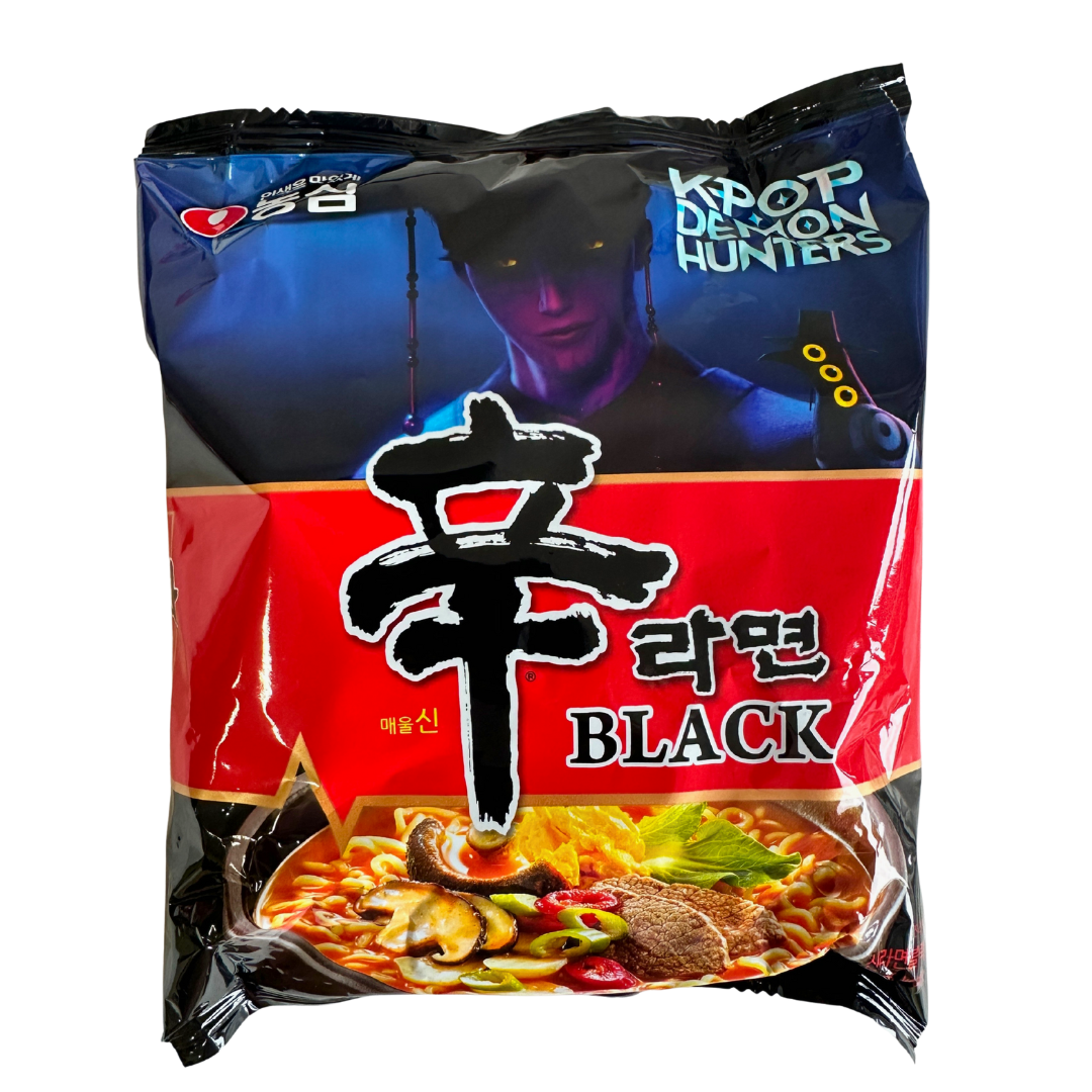 Premium Shin Black Ramen – Collectible Demon Hunter Edition Hola Korea