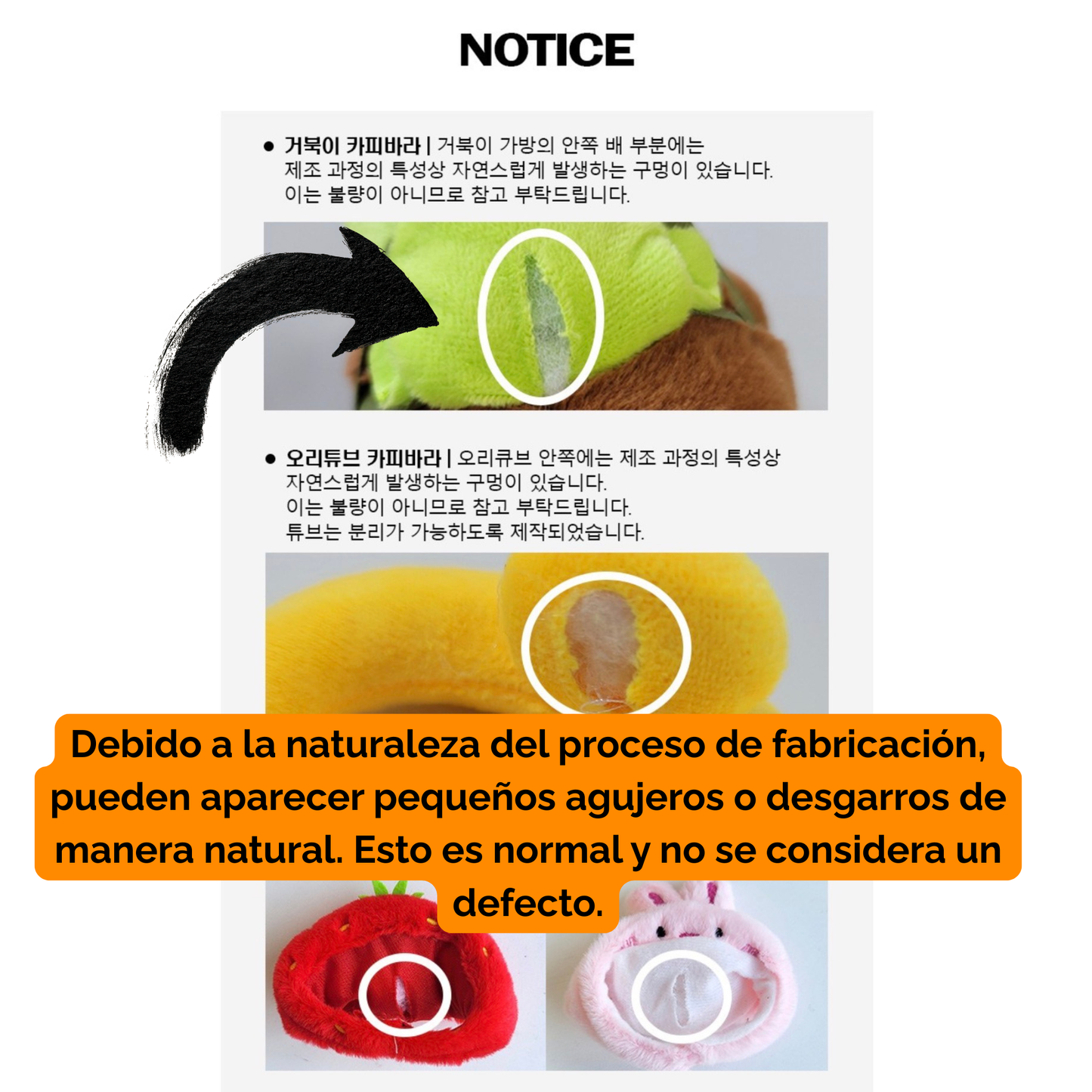 Korean Capybara Plush Keychain – Cute & Kawaii Collectible Hola Korea