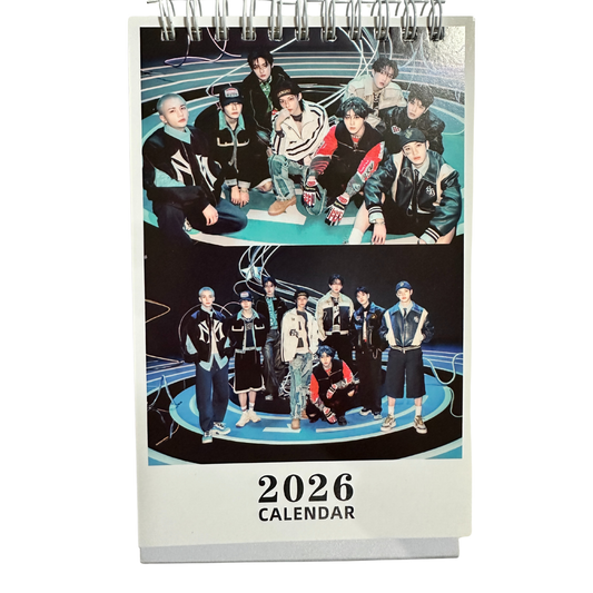 STRAY KIDS 2026 Desk Calendar – K-Pop Photo Calendar Hola Korea