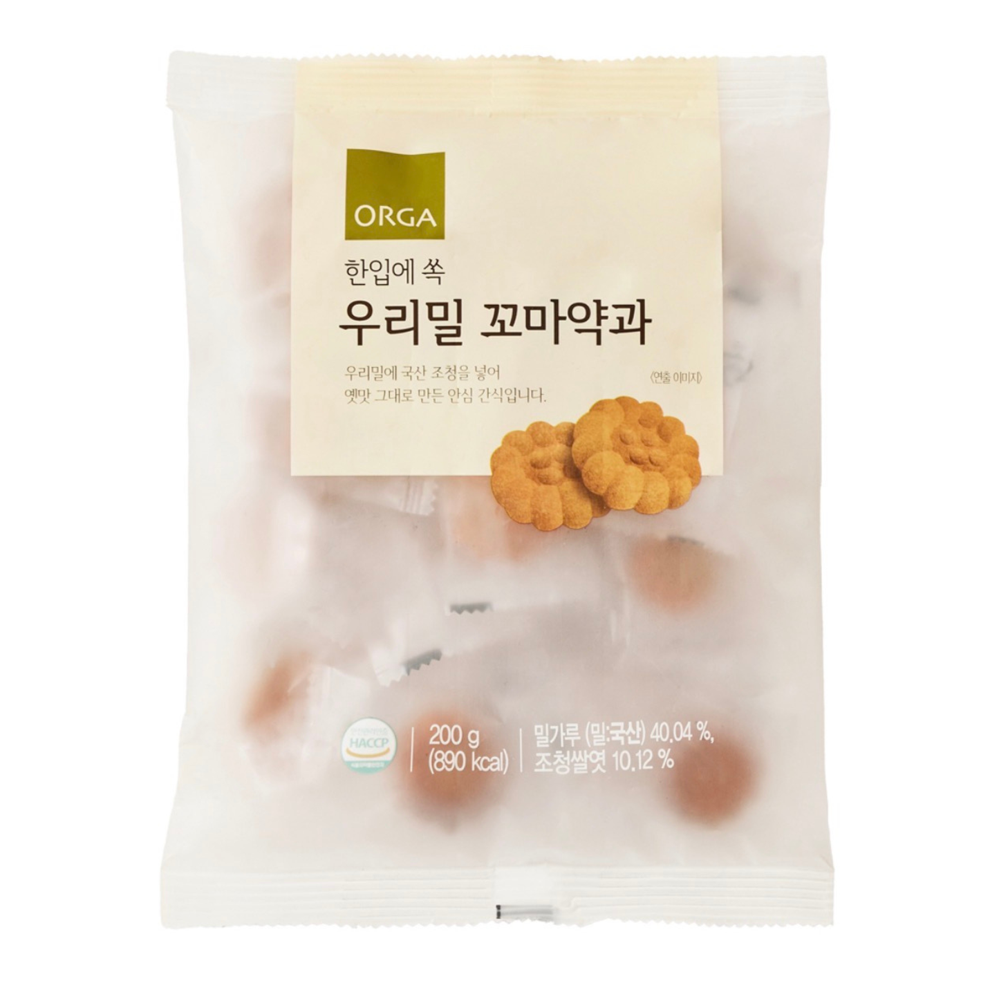ORGA Whole Goods – Korean Wheat & Rice Puff Bites (200g) Hola Korea