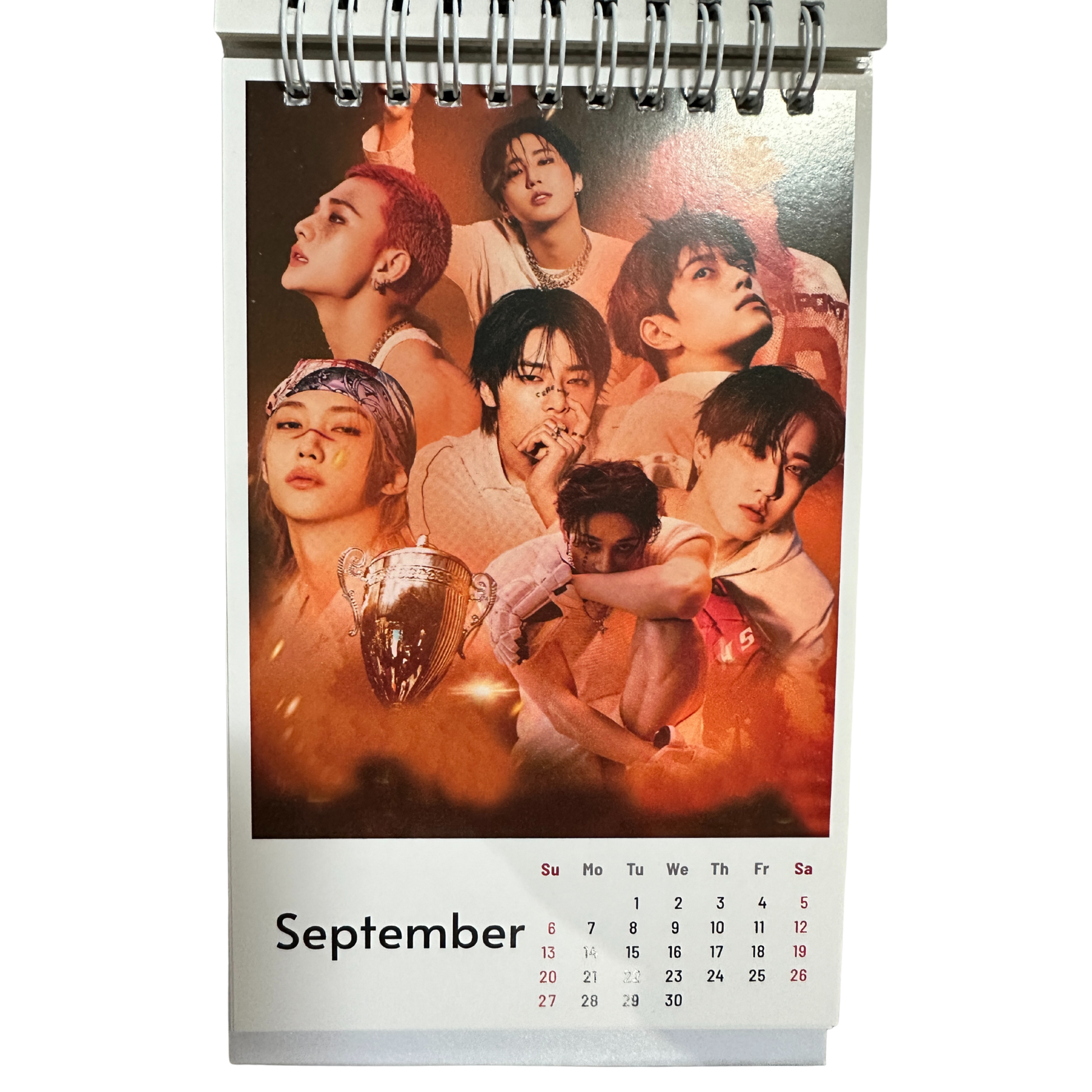STRAY KIDS 2026 Desk Calendar – K-Pop Monthly Photo Calendar Hola Korea