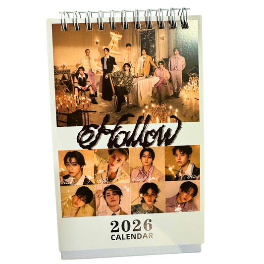 STRAY KIDS 2026 Desk Calendar – Hollow Edition Hola Korea