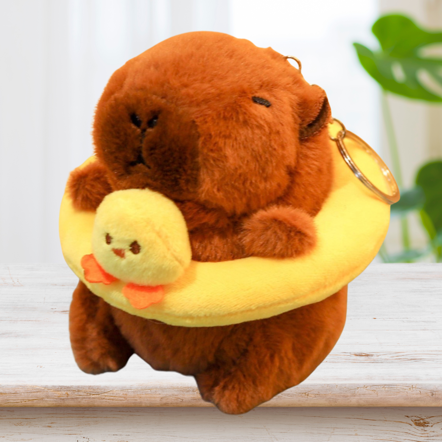 Korean Capybara Plush Keychain – Cute & Kawaii Collectible Hola Korea