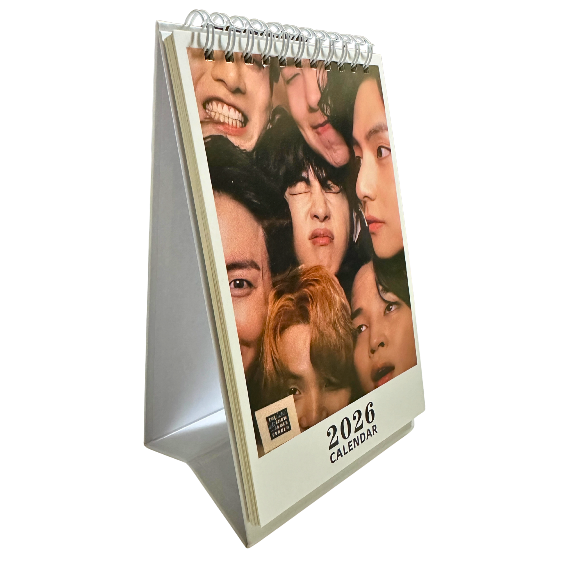 BTS 2026 Desk Calendar – K-Pop Photo Calendar Hola Korea