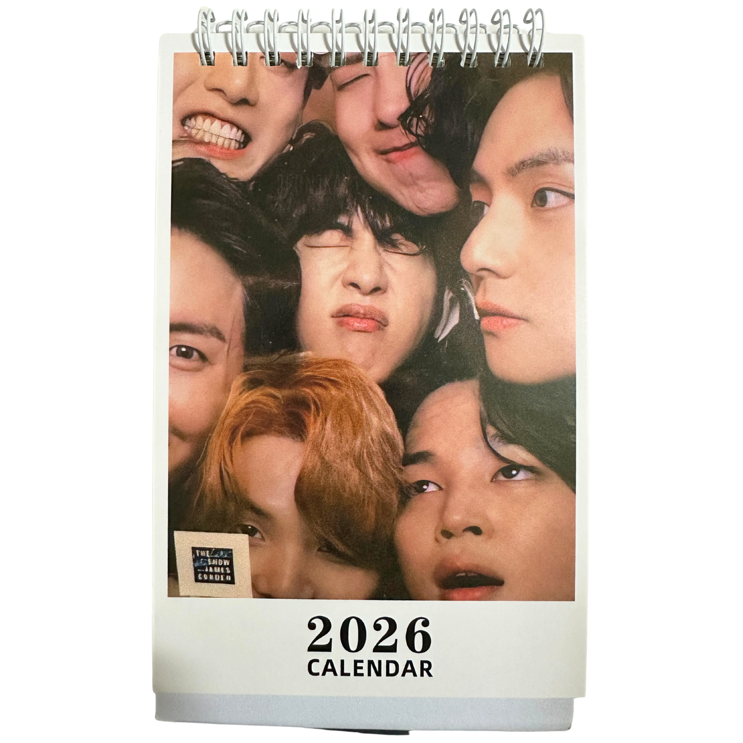 BTS 2026 Desk Calendar – K-Pop Photo Calendar Hola Korea