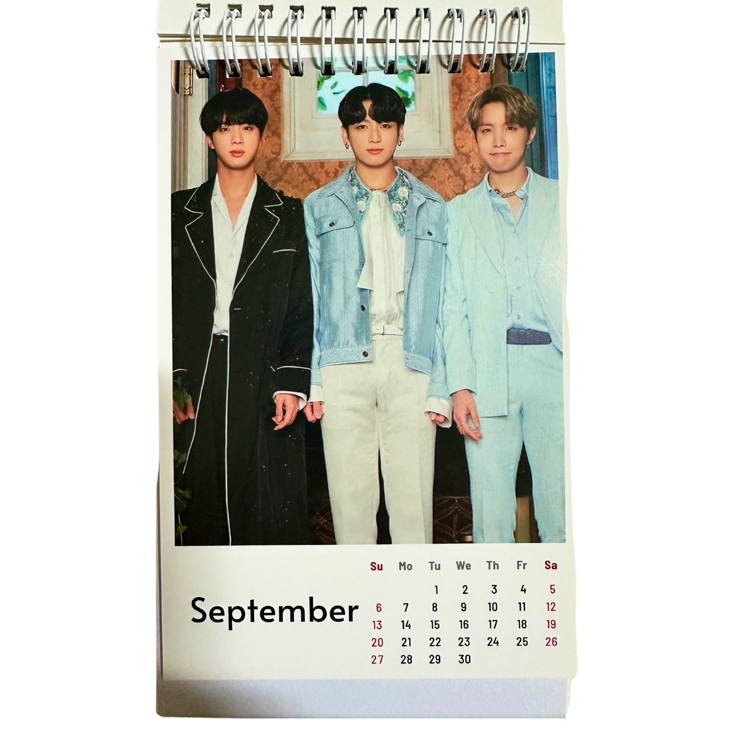 BTS 2026 Desk Calendar – K-Pop Photo Calendar Hola Korea