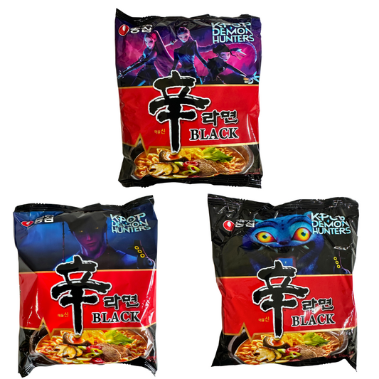 Premium Shin Black Ramen – Collectible Demon Hunter Edition Hola Korea