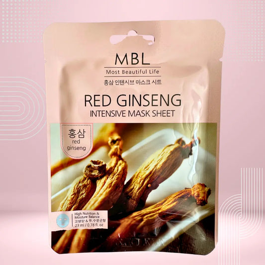 MBL Red Ginseng Intensive Mask Sheet Hola Korea
