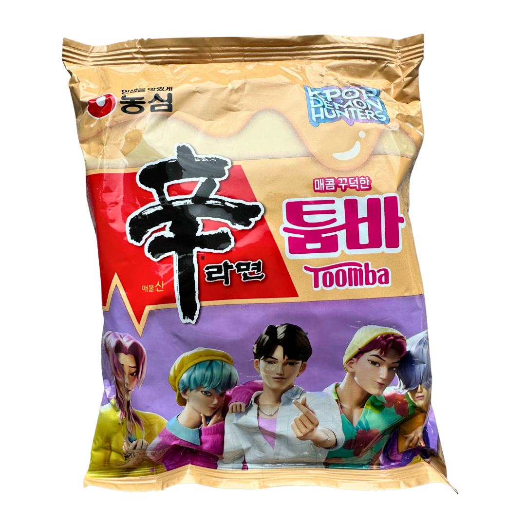 Saja Boys Shin Toomba Ramen – K-Pop Demon Hunters Toomba Limited Edition Bag | Collectible Korean Instant Noodles Hola Korea