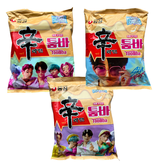 Saja Boys Shin Toomba Ramen – K-Pop Demon Hunters Toomba Limited Edition Bag | Collectible Korean Instant Noodles Hola Korea